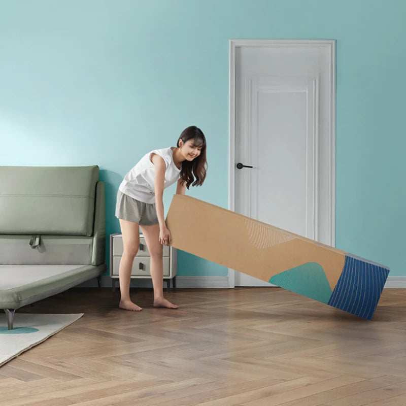 Comfortable Molblly Mattresses Vacuum Bags Cozy Queen Floor Foldable Mattresses Folding Core Sleep Colchao Bedroom Furniture