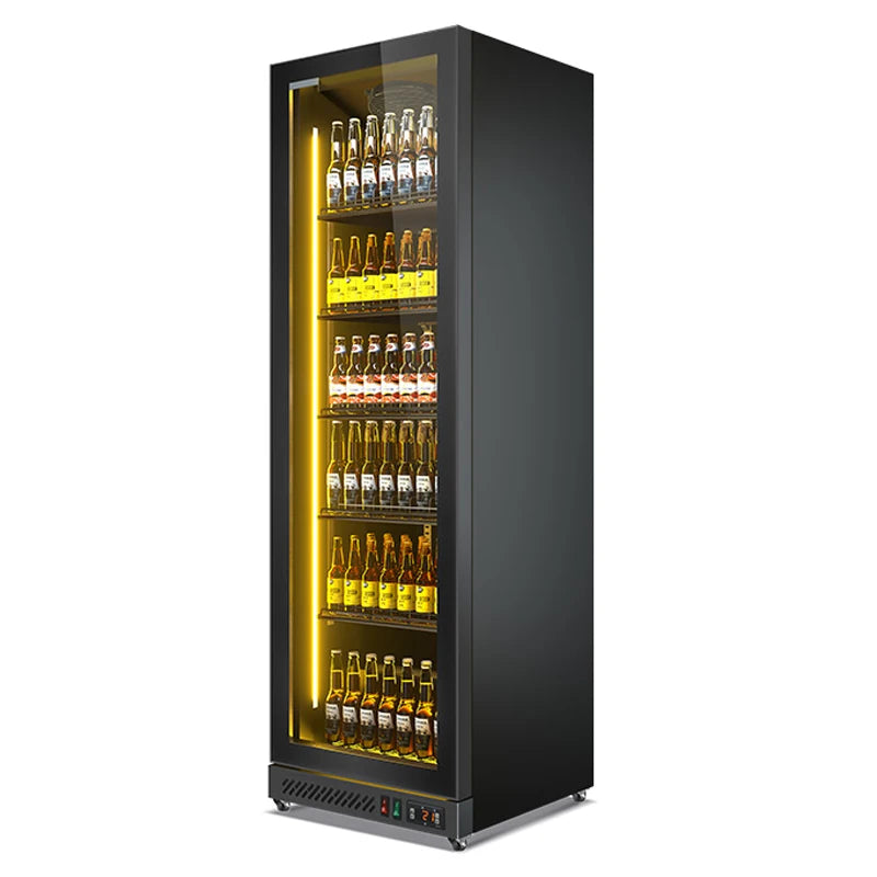 Commercial 3 Glass Door Beer Milk Refrigerator Freezer Cabinet Supermarket Multideck Fridge