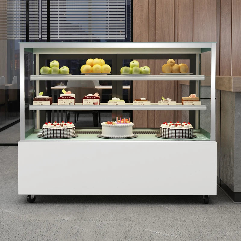 Commercial Bakery Shop Cold Cake Pastry and Bread Storage Glass Display Refrigerated Cabinets Price for Sale