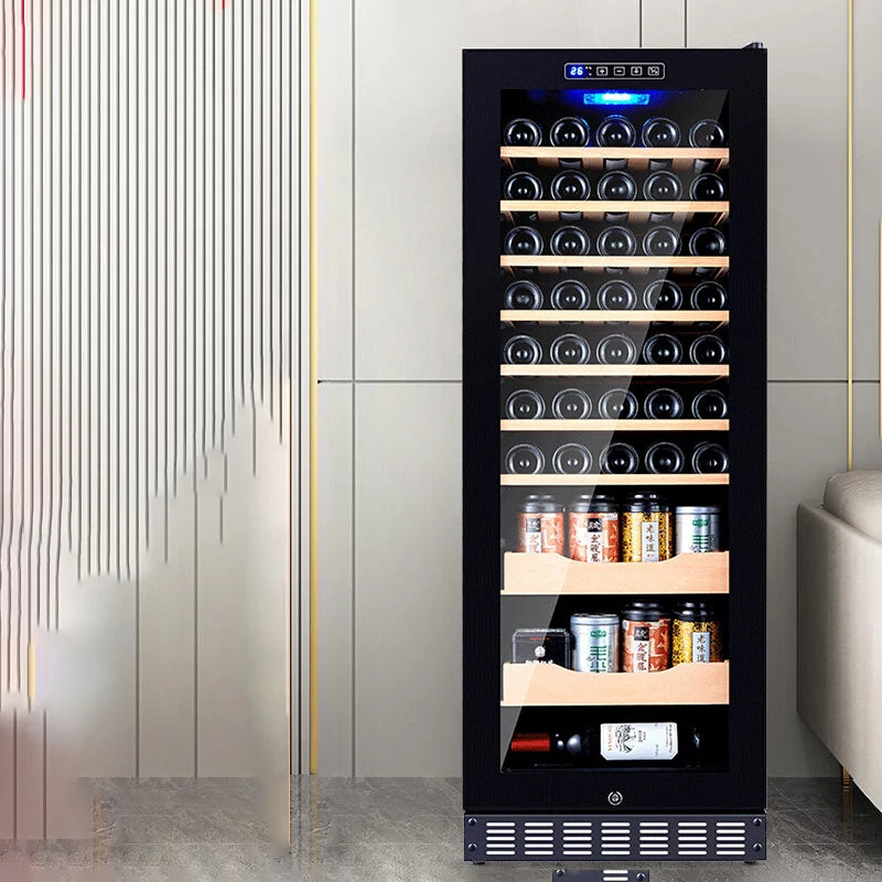 Commercial bar thermostatic wine cabinet Restaurant household red wine cabinet Ice storage cabinet