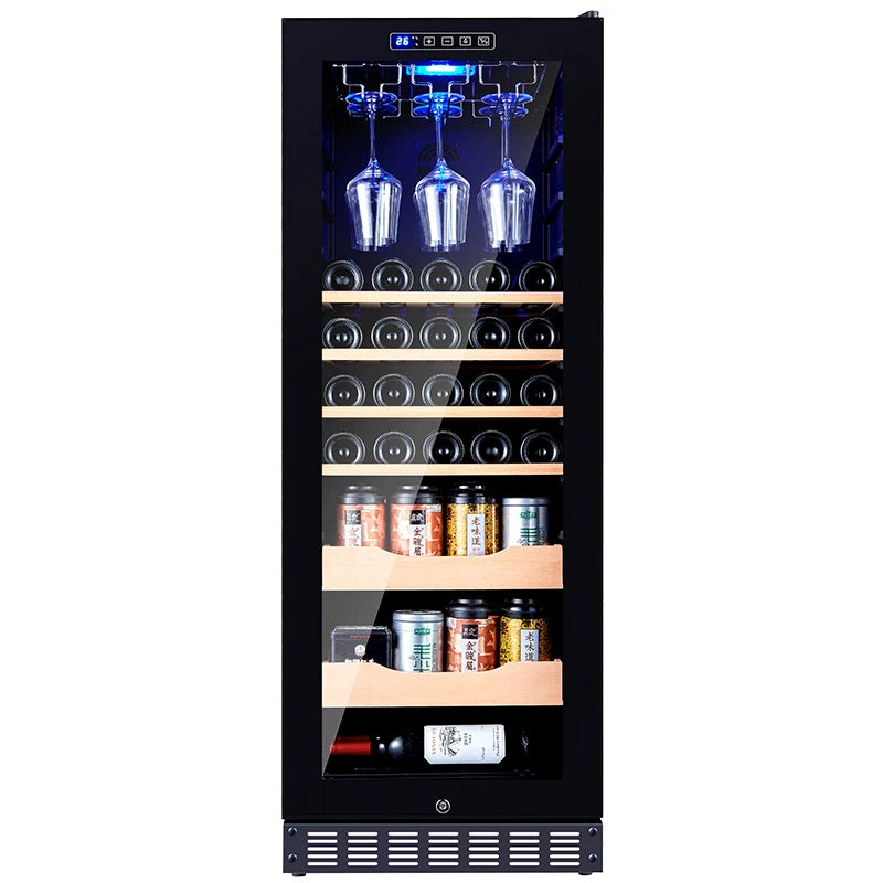 Commercial bar thermostatic wine cabinet Restaurant household red wine cabinet Ice storage cabinet