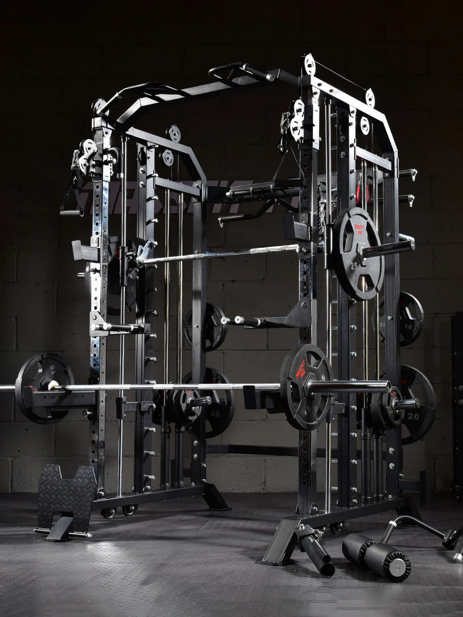 Commercial comprehensive training equipment, household deep squat bench, fitness gantry, multifunctional