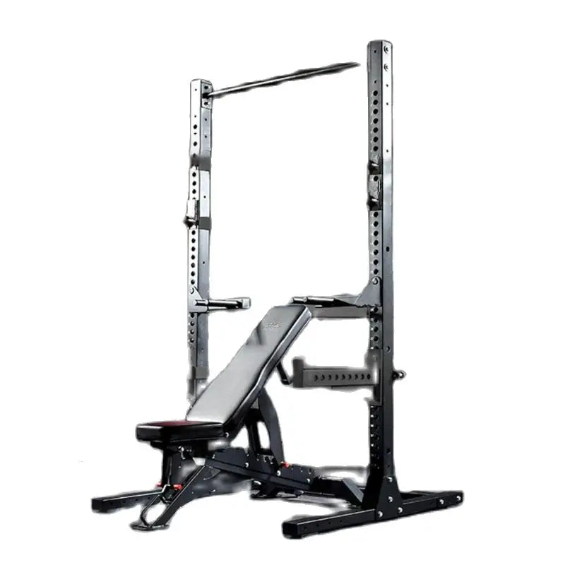 Commercial fitness frame deep squat frame, horizontal push frame, barbell frame, weight lifting frame, pull-up training frame