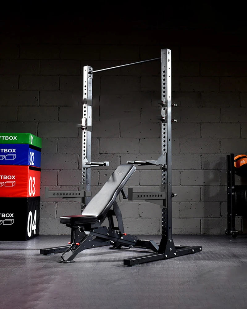 Commercial fitness frame deep squat frame, horizontal push frame, barbell frame, weight lifting frame, pull-up training frame