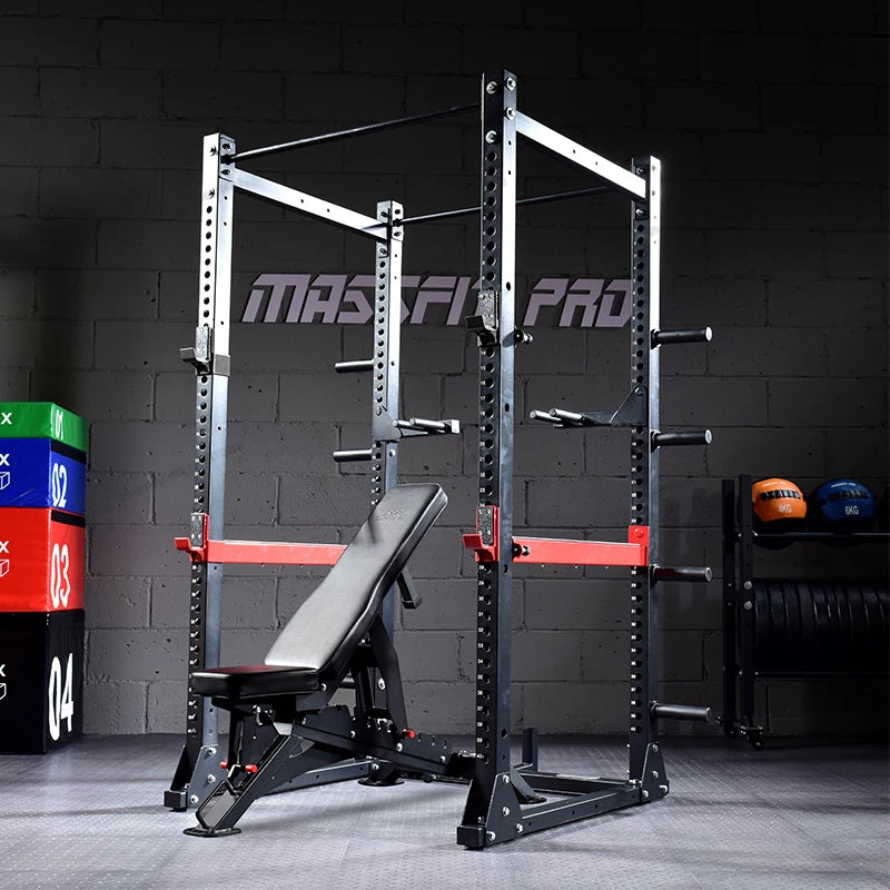 Commercial fitness squat frame, horizontal push frame, frame type training frame, barbell frame, gantry frame, household use