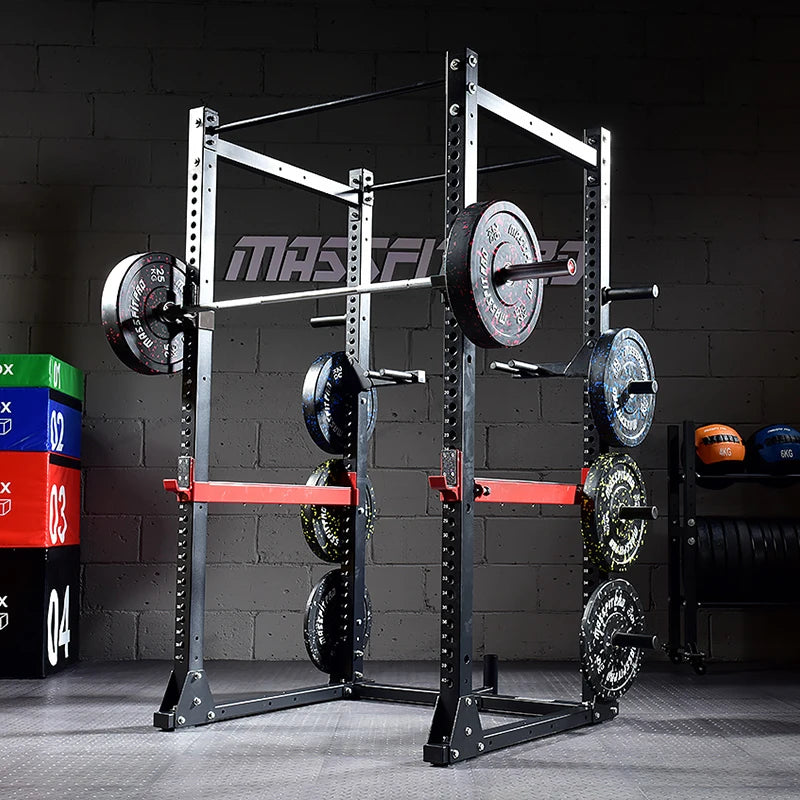Commercial fitness squat frame, horizontal push frame, frame type training frame, barbell frame, gantry frame, household use