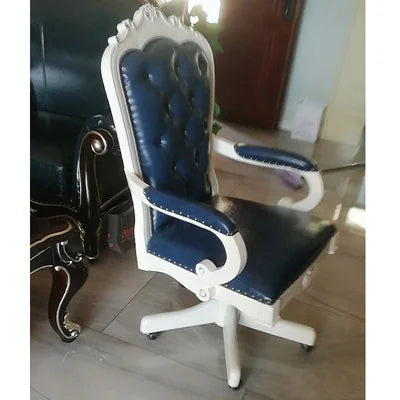 Computer Ergonomic Mobile Gaming Chair Recliner Swivel Bedroom Armchair Office Chair White Silla De Escritorio Office Furniture