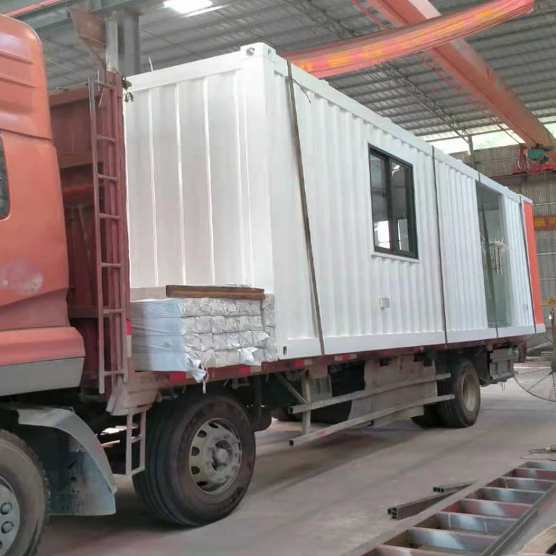 Container mobile house, outdoor small villa, container house, reconstruction of residential metal sheet simple office compound h