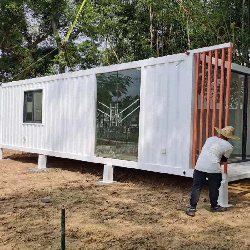 Container mobile house, outdoor small villa, container house, reconstruction of residential metal sheet simple office compound h