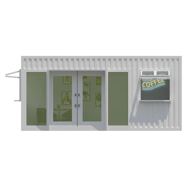 Container mobile housing scenic spot commercial street shops creative customized kiosks residential villas office