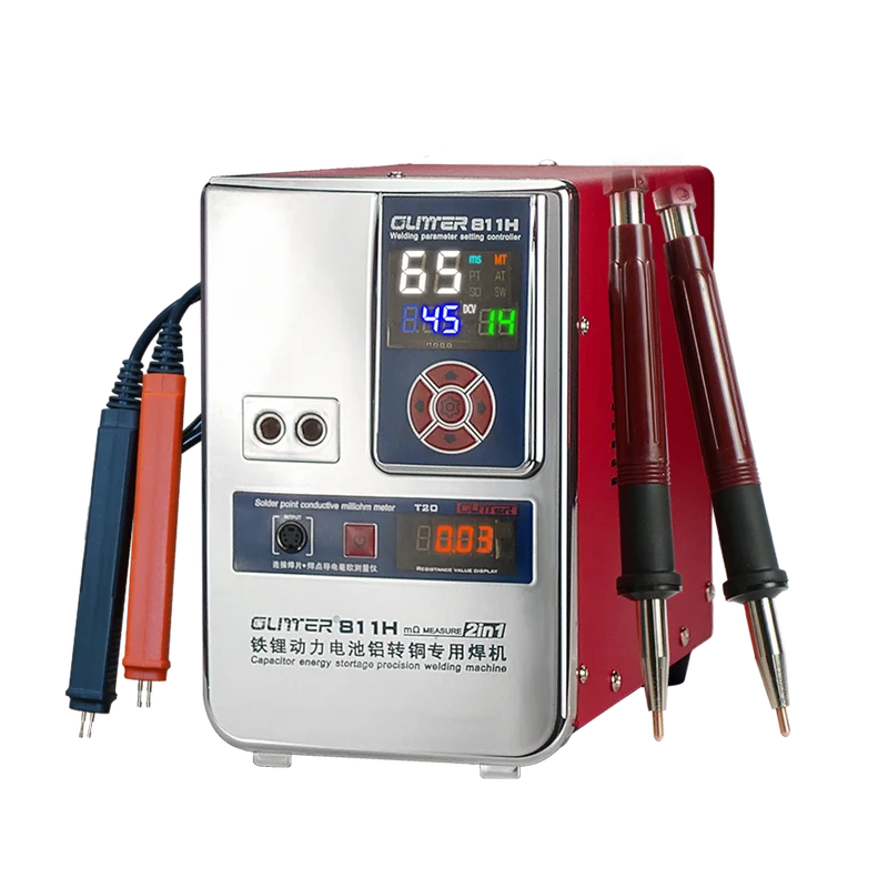 Copper Battery Large Unit Aluminum to Nickel Welding Equipment Spot Welding Machine 811H Iron Lithium Power Battery Aluminum