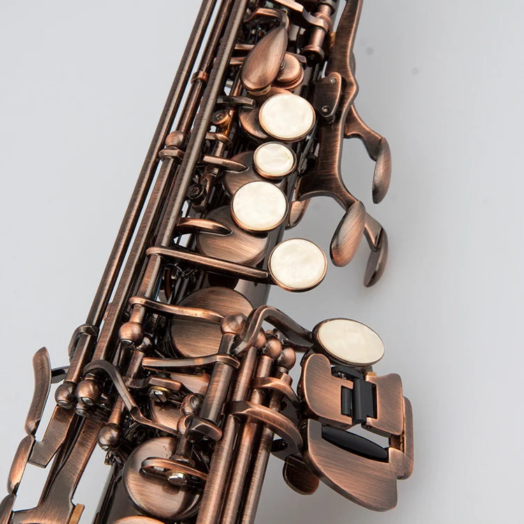 MMOOKA Cost-Effective Taishan Professional Wind Instrument Soprano Saxophone For Beginner