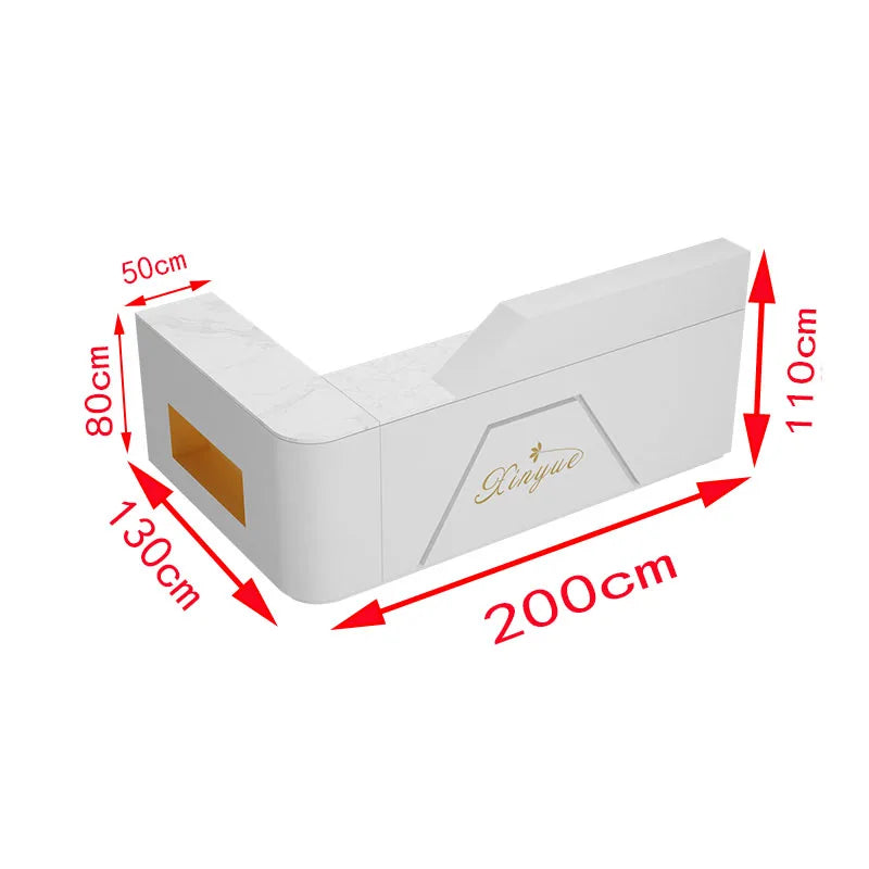 Costume store cash register minimalist modern commercial bag shoe store bar table company small front desk reception desk