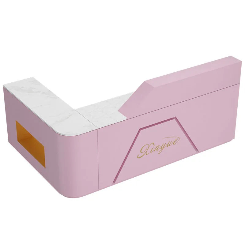 Costume store cash register minimalist modern commercial bag shoe store bar table company small front desk reception desk