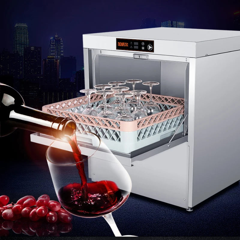 Cup washing machine, commercial fully automatic dishwasher, small bar restaurant, hotel catering canteen