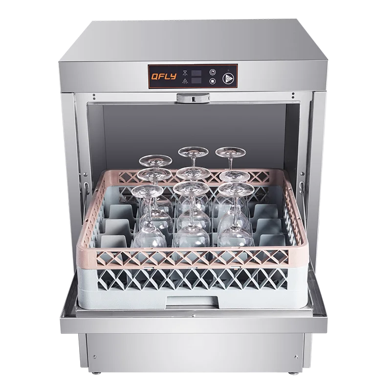 Cup washing machine, commercial fully automatic dishwasher, small bar restaurant, hotel catering canteen