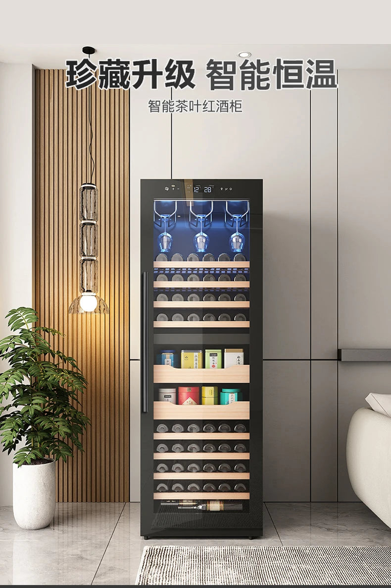 Curtis ultra-thin folio-door wine cabinet,constant temperature wine cabinet,commercial household integrate built-in refrigerator