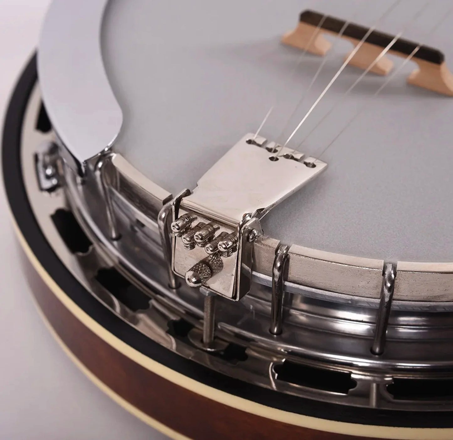 Custom 5 Strings SOLID WOOD Banjo western instrument,OEM Service