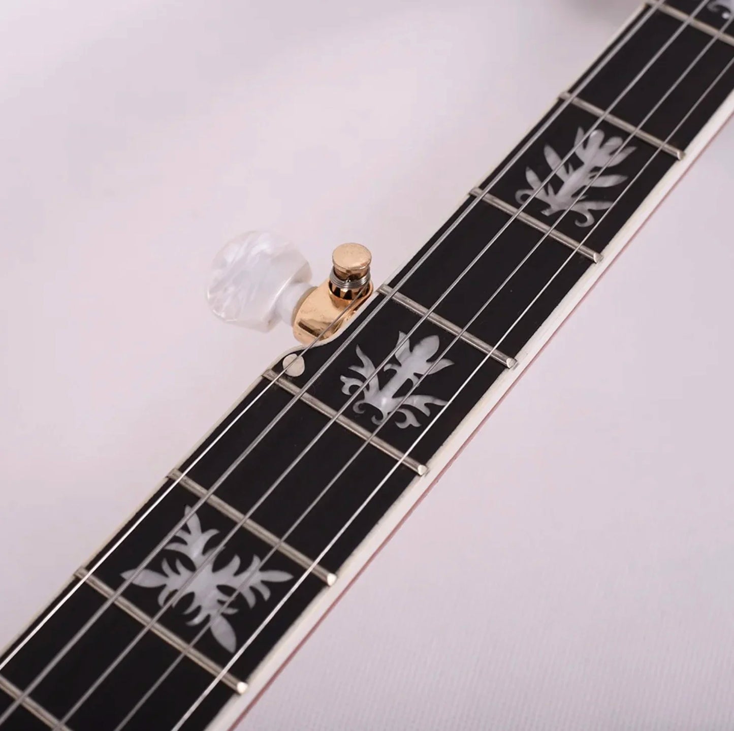 Custom 5 strings banjo Imported Rose Fingerboard Banjo Mandolin Guitar Professional Western Musical Instruments with gold hardwa