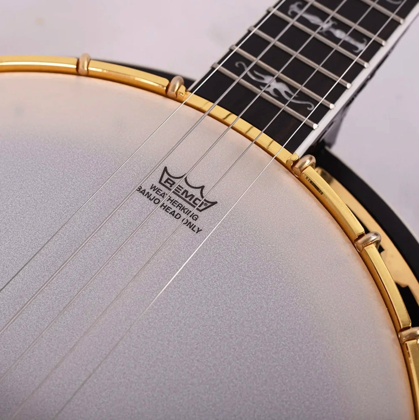 Custom 5 strings banjo Imported Rose Fingerboard Banjo Mandolin Guitar Professional Western Musical Instruments with gold hardwa