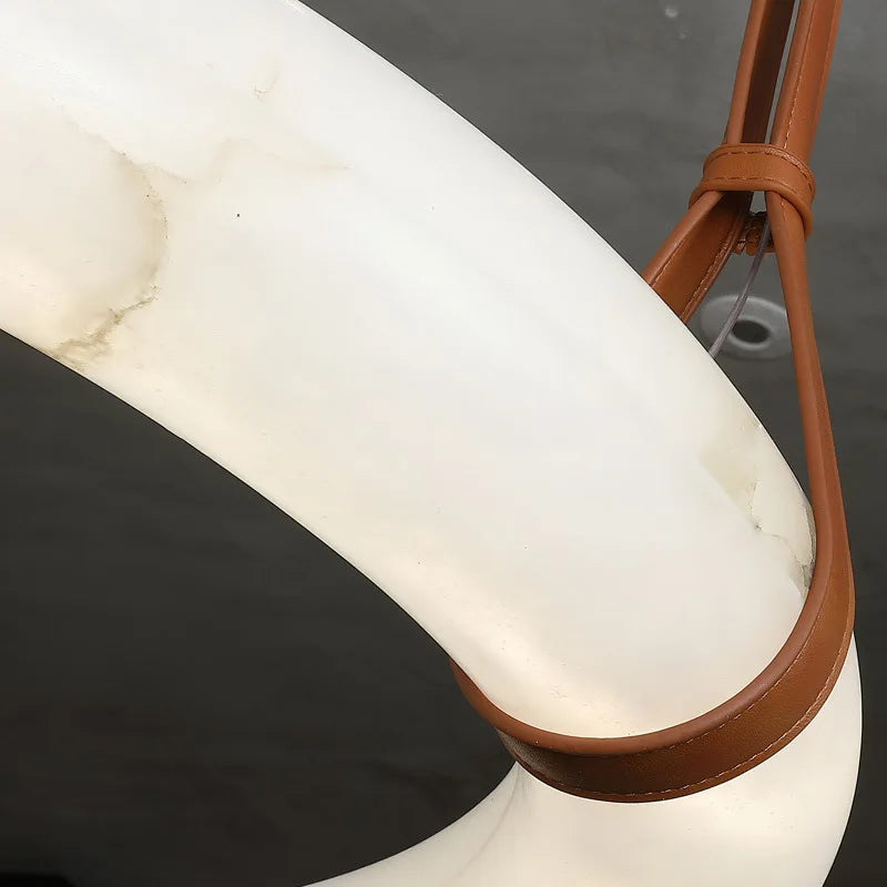 Custom Modern Luxury Spain Marble Chandelier High Quality Engineering Living Room Dining Room Villa Exhibition Hall Pendant Lamp