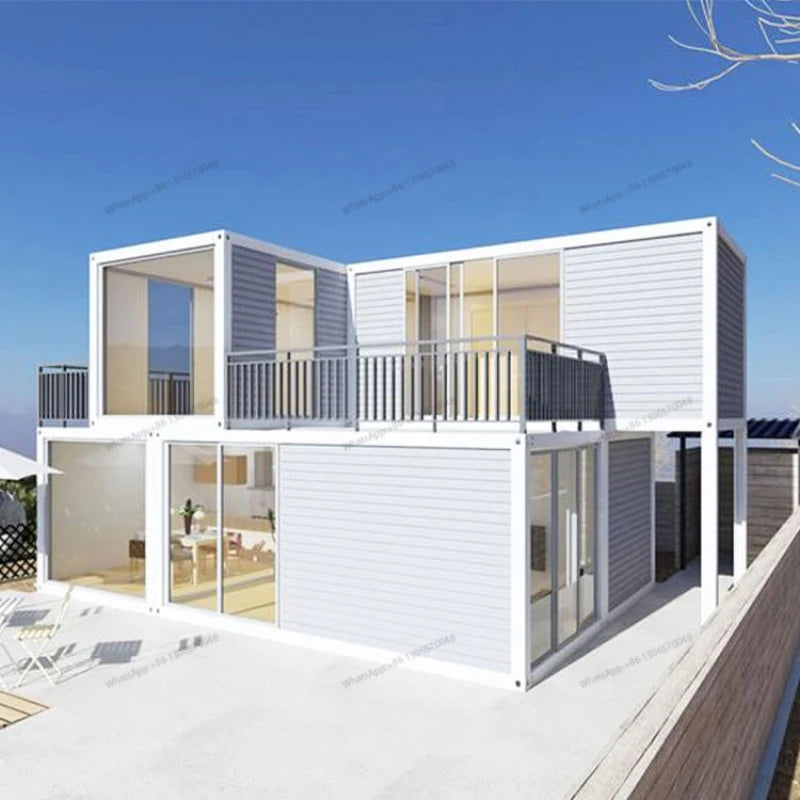 Customized Design Modular Prefabricated House Flat Packaging Micro Container Prefabricated House