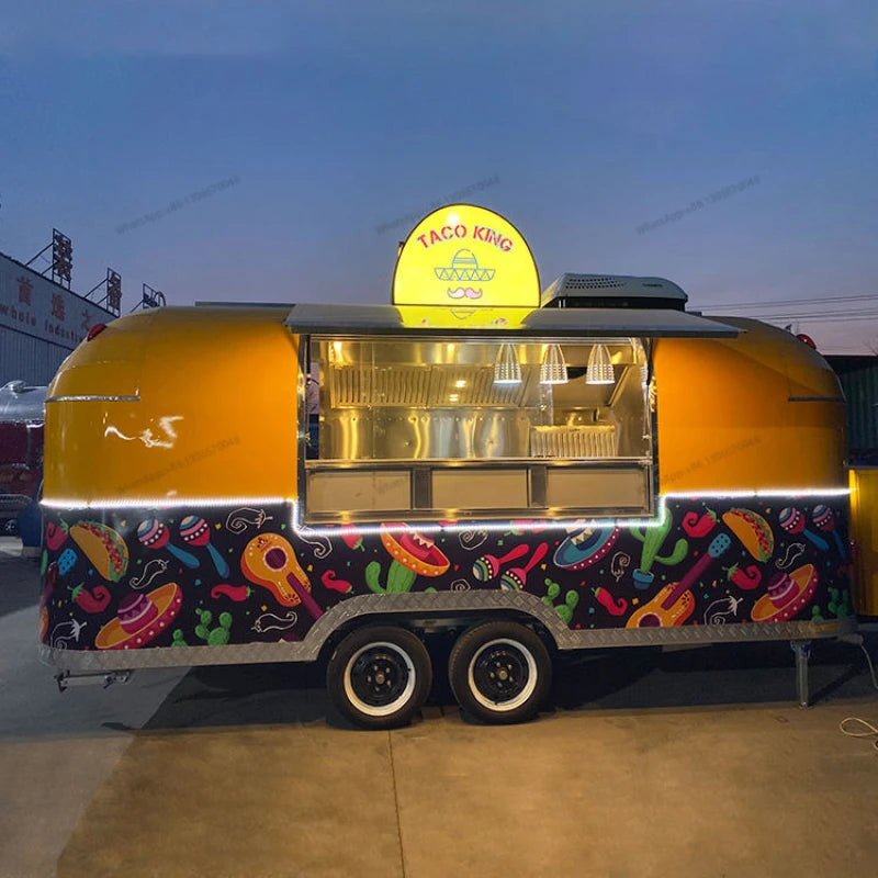 Customized Fashion Outdoor Shop Fast Food Truck