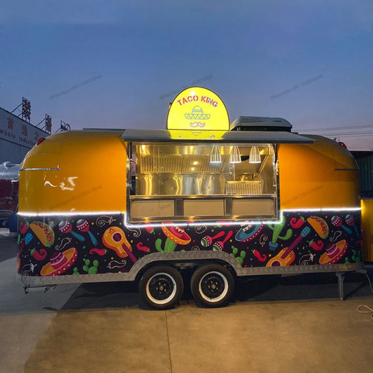 Customized Fashion Outdoor Shop Fast Food Truck