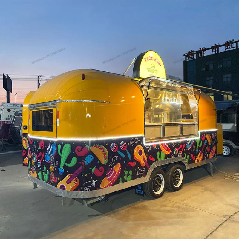 Customized Fashion Outdoor Shop Fast Food Truck