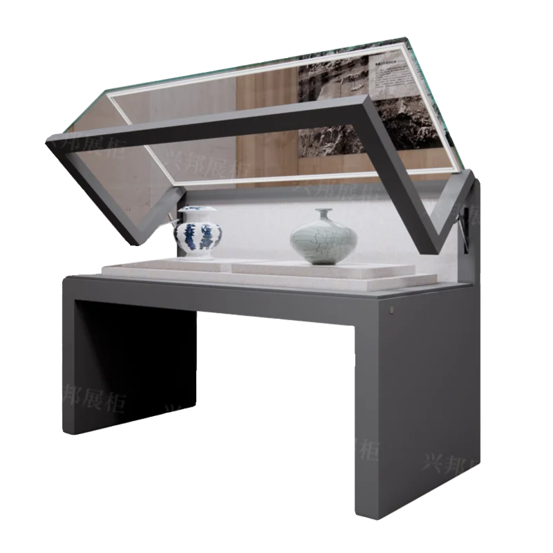 Customized display cabinets, exhibition halls, product display cabinets, dedicated steel painted glass cabinets, cold rolled ste