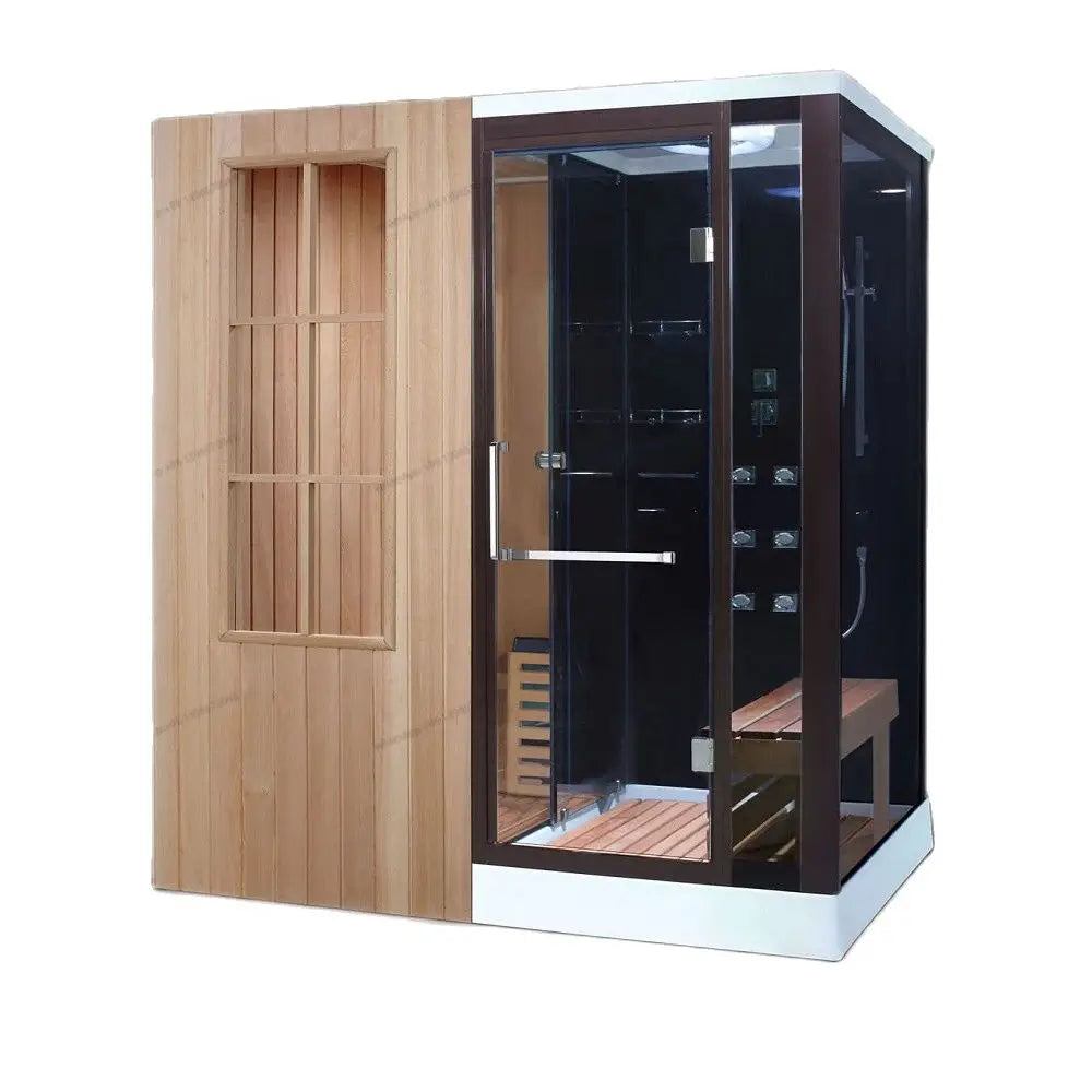 Customized dry and wet steam rooms of various sizes for the new villa