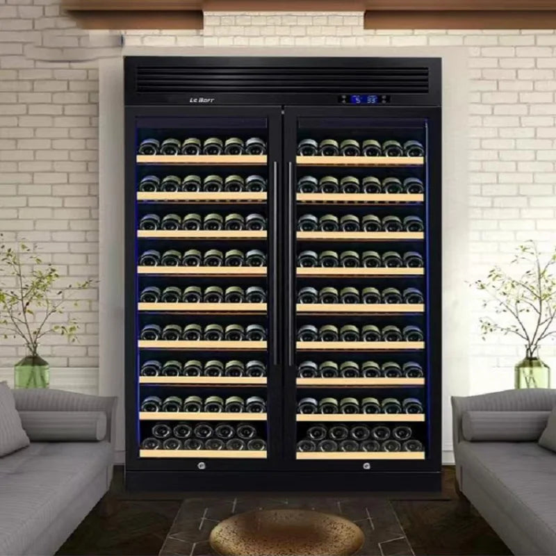 Customized family commercial embedded red wine and foreign wine cabinet ice bar