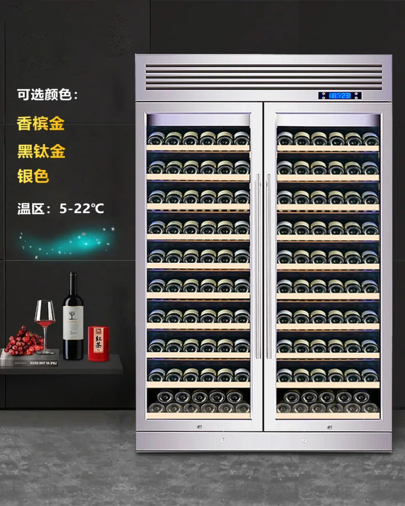 Customized family commercial embedded red wine and foreign wine cabinet ice bar