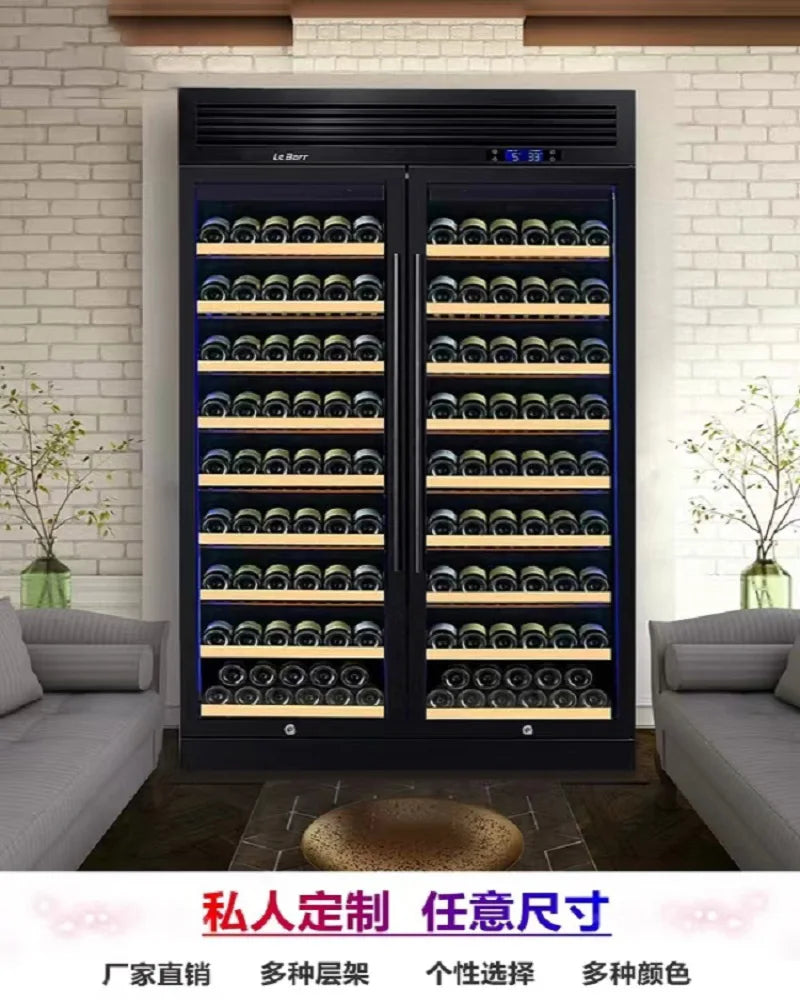 Customized family commercial embedded red wine and foreign wine cabinet ice bar