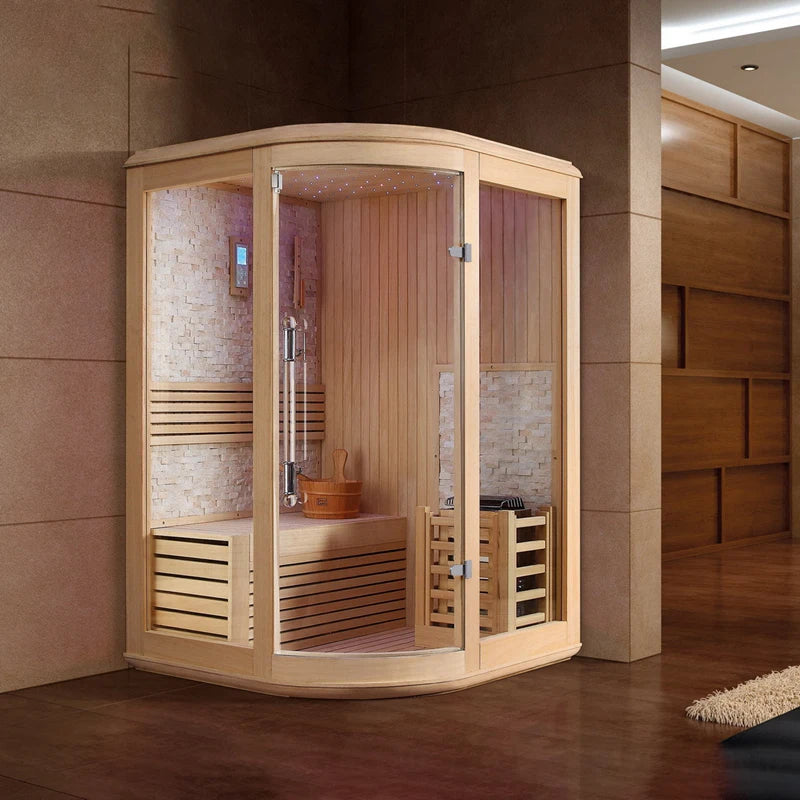 Customized far infrared household mobile sweat steaming room, sweat box, fumigation machine, wooden bath box, steam stove, sauna