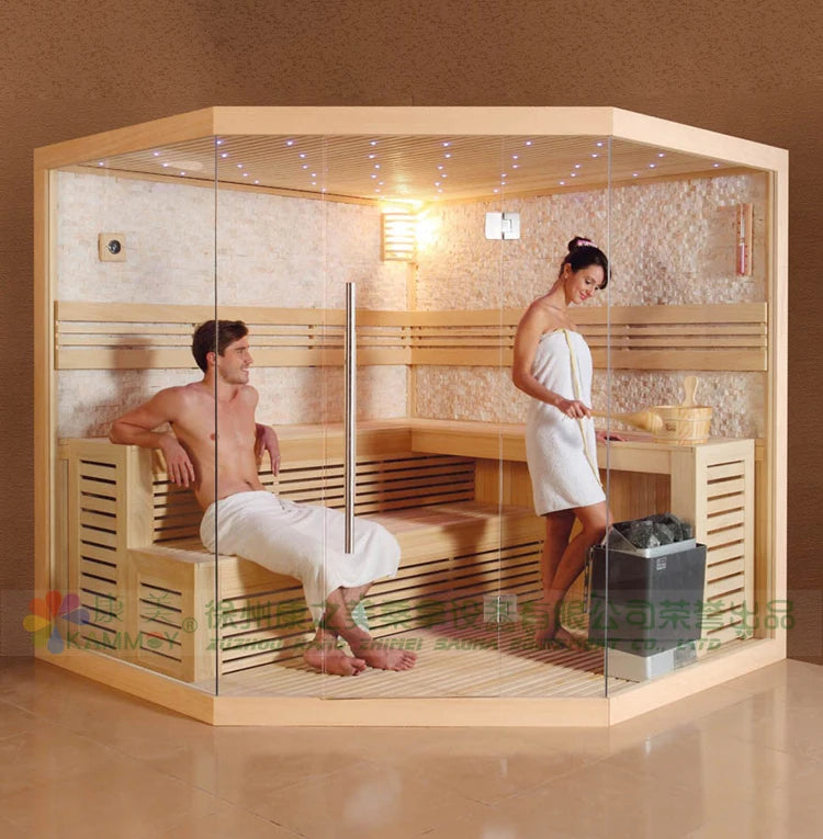 Customized far infrared household mobile sweat steaming room, sweat box, fumigation machine, wooden bath box, steam stove, sauna