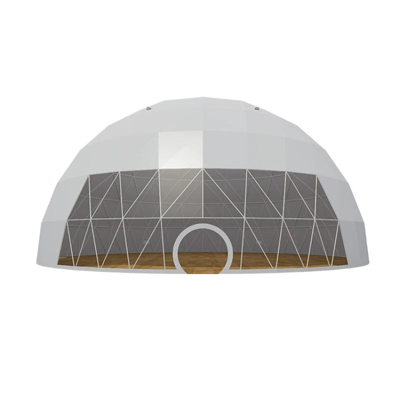 Customized new rainproof hot-galvanized PVC tarpaulin tent outdoor wedding exhibition activities windproof spherical tent
