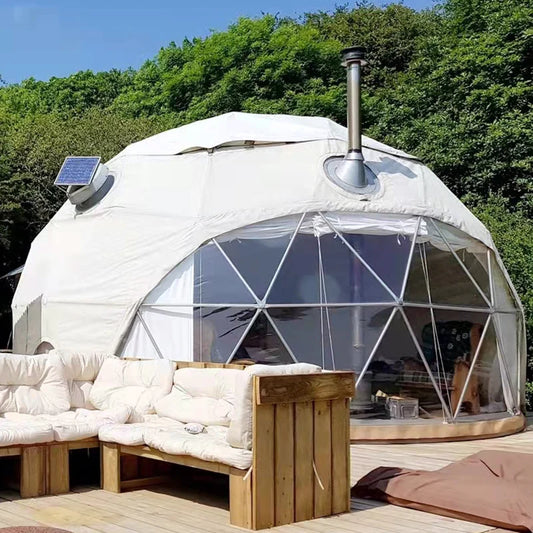 Customized outdoor bubble house type homestay hotel tent scenic spot camping luxury online red restaurant star sky hot pot tent