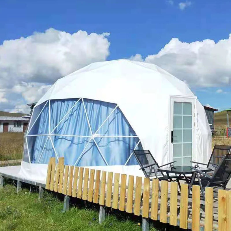 Customized outdoor bubble house type homestay hotel tent scenic spot camping luxury online red restaurant star sky hot pot tent