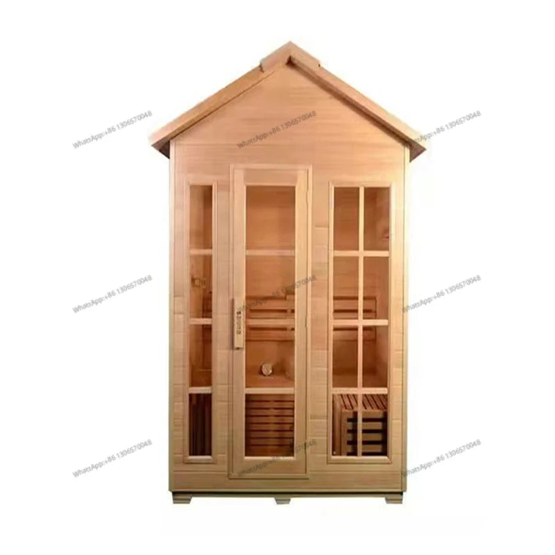 Customized outdoor waterproof sauna room, wet steaming room, customized outdoor rainproof double person single person household