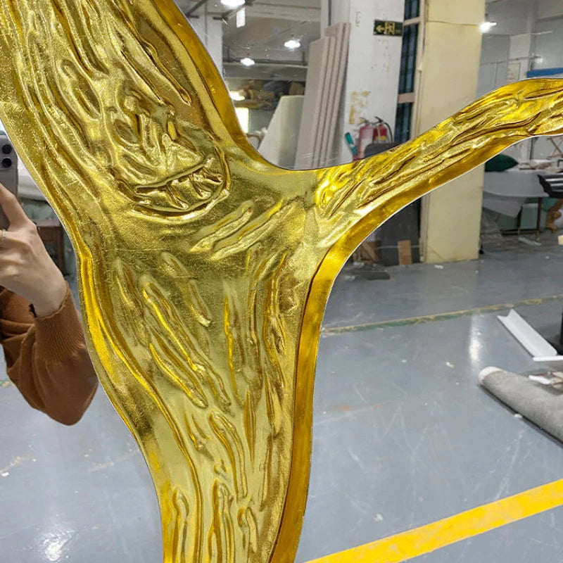 Customized stainless steel living room white glass cabinets furniture divider