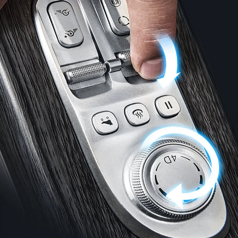 DAMEIDA Luxury Smart Full-Body Zero-Gravity Shiatsu Massage Chair Airbag Surround Bluetooth Music Massage Sofa 4D Kneading