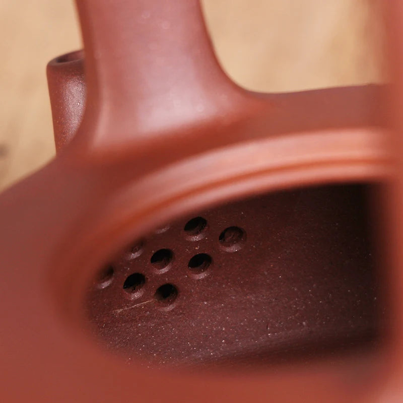 |DE chang, yixing recommended pure manual this le qing girder pot of run of mine ore bottom groove miss wu half handmade
