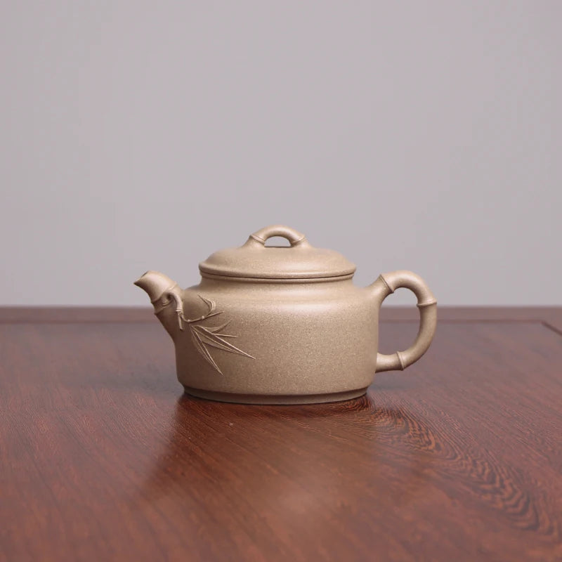 |DE chang, yixing recommended pure manual undressed ore green Duan De clock work miss wu half a handmade pot of countries