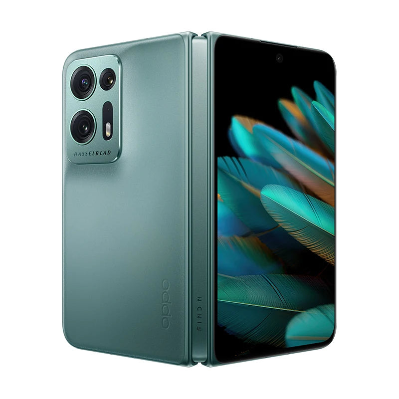 DHL Fast Delivery Oppo Find N2 Cell Phone Snapdragon 8+ Gen 1 Face ID 7.1" AMOLED 120HZ Folded Screen 67W Charge 50.0MP Camera
