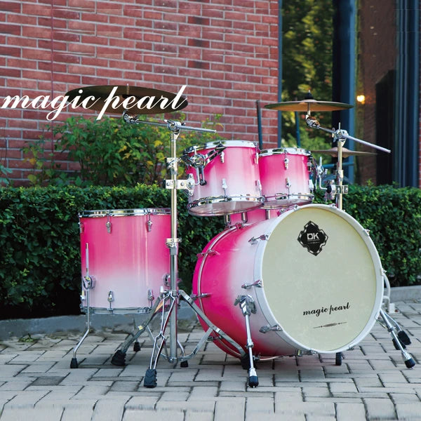 MMOOKA DK Lacquer Metal Painting Blue Color Musical Percussion Instrument Drum Set