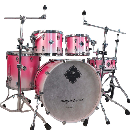 MMOOKA DK Lacquer Metal Painting Blue Color Musical Percussion Instrument Drum Set