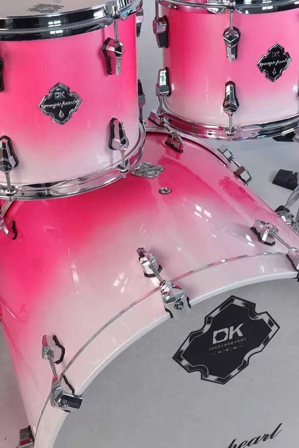 MMOOKA DK Lacquer Metal Painting Blue Color Musical Percussion Instrument Drum Set