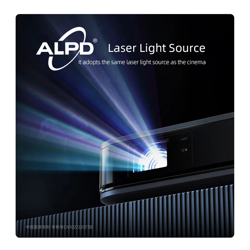 Dangbei D5X Pro 1080P Full HD Laser Projector LED Mini Portable Smart Home Theater 3D Wifi 1800 ANSI Cinema Bluetooth Beamer