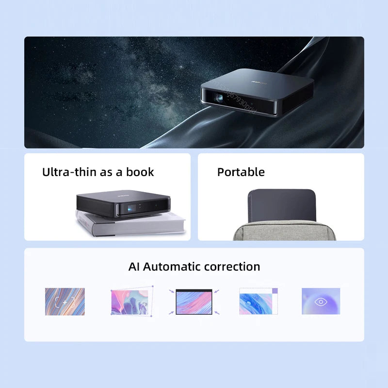 Dangbei D5X Pro 1080P Full HD Laser Projector LED Mini Portable Smart Home Theater 3D Wifi 1800 ANSI Cinema Bluetooth Beamer